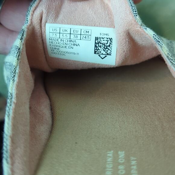 TOMS Nova Women's Striped Slide 7.5 - Picture 2 of 6